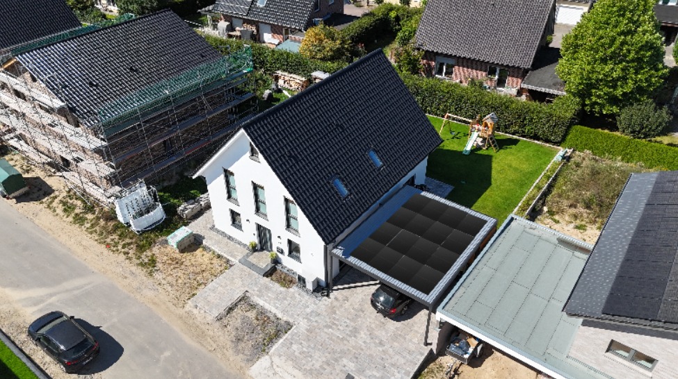 Bild Gallerie Carport mit Solardach 1