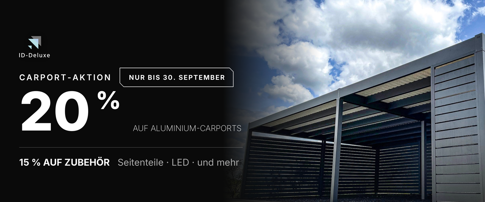 ID Deluxe Carport Aktion